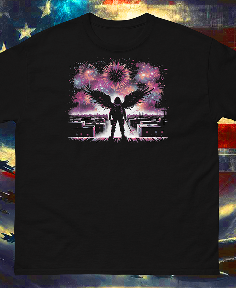 "Wings Of Liberty: 4th of July Edition" Unisex Full Color Graphic Tee | by AmericaShirt™