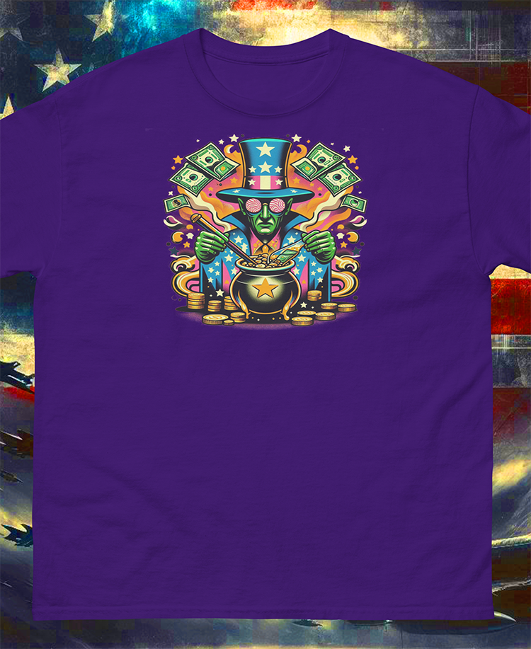 "The Alchemist of Liberty" Unisex Full Color Graphic Tee | by AmericaShirt™