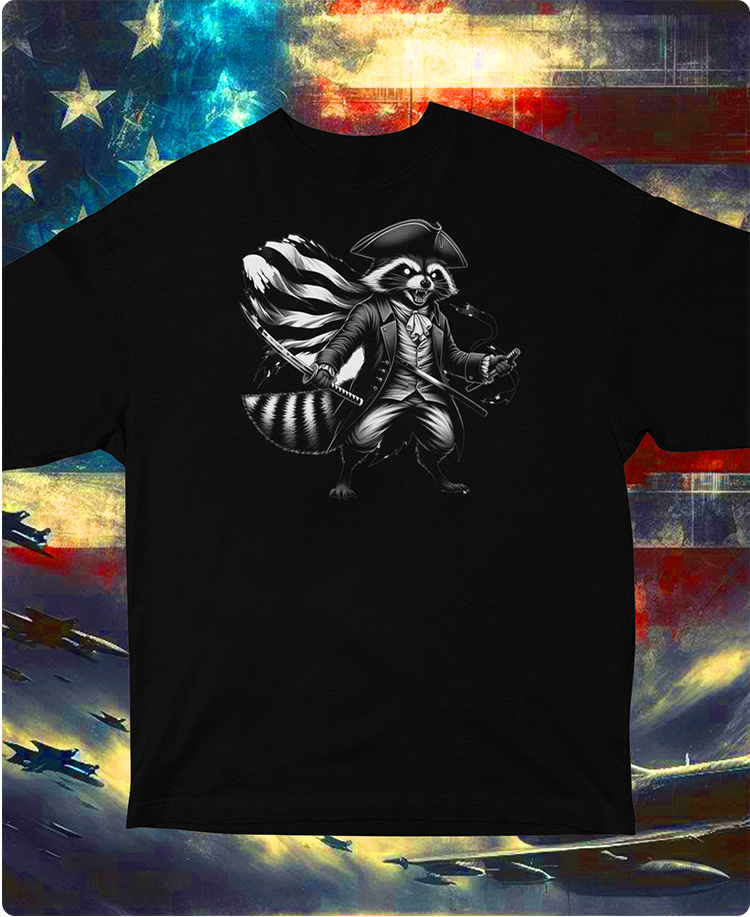 American Patriot Raccoon