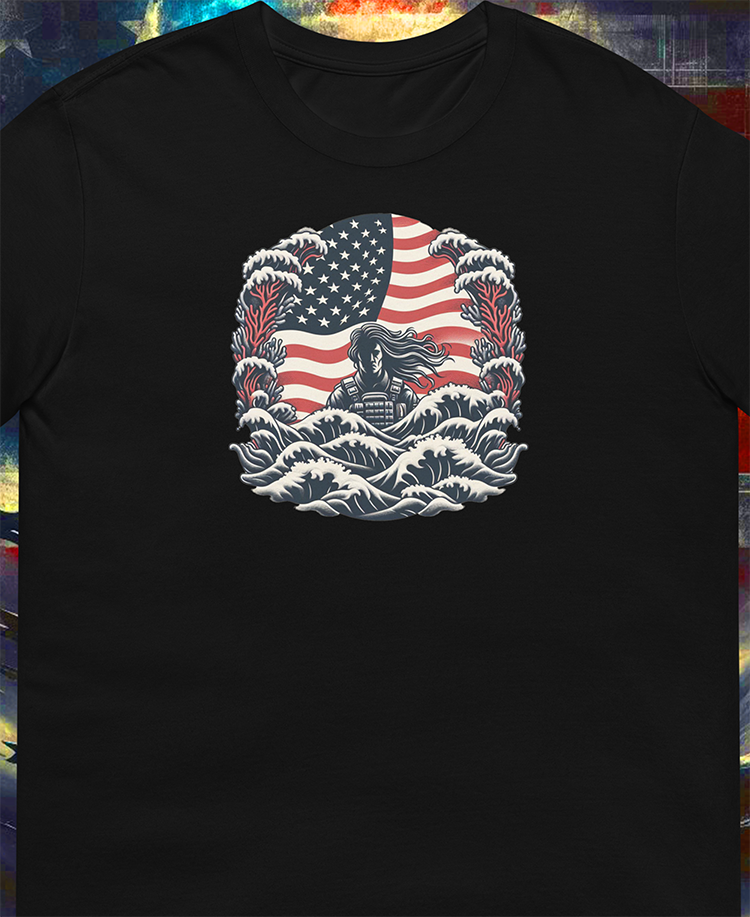 Soldier In The Waves