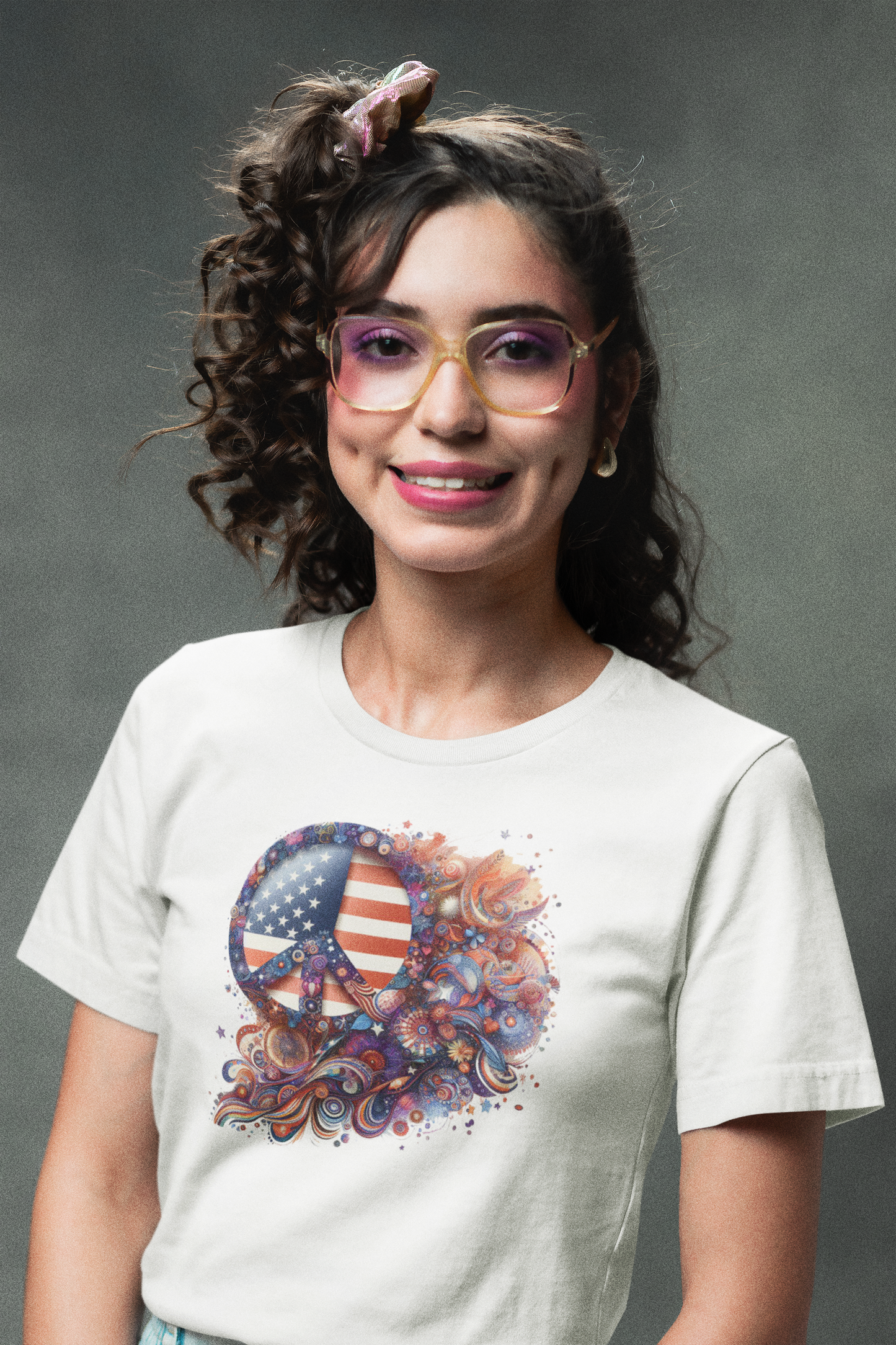 "Peace In America" Unisex Full Color Graphic Tee | by AmericaShirt™