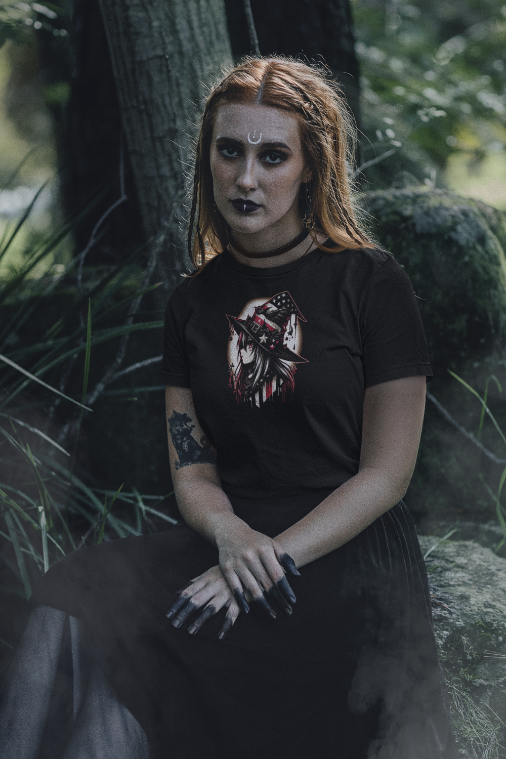 The Arcane Girl in the Shadowed Hat