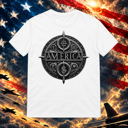 Eternal America T-shirt, White — square image preview