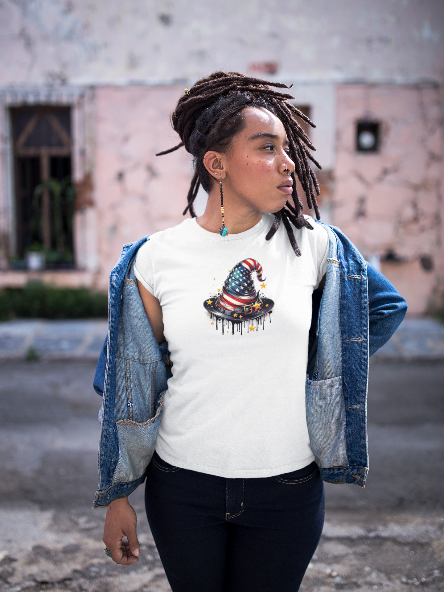 "American Wizard Hat" Unisex Full Color Graphic Tee | by AmericaShirt™