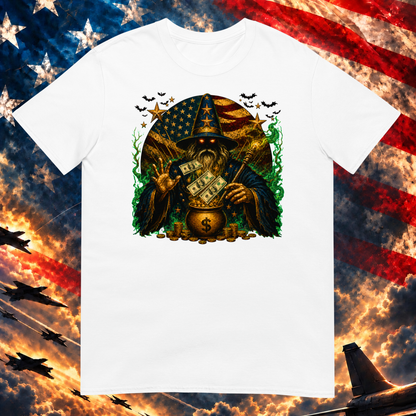 Money Alchemist T-shirt, White — Printful-scale image