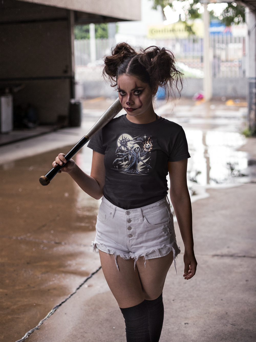 "Specter of the American Night" Unisex Full Color Graphic Tee | by AmericaShirt™