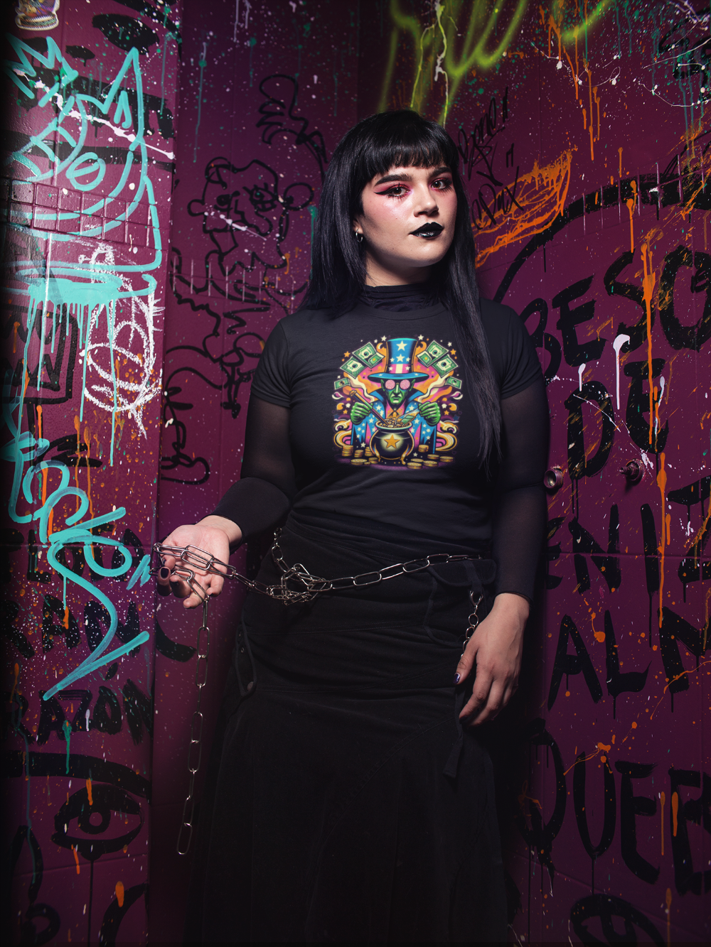 "The Alchemist of Liberty" Unisex Full Color Graphic Tee | by AmericaShirt™