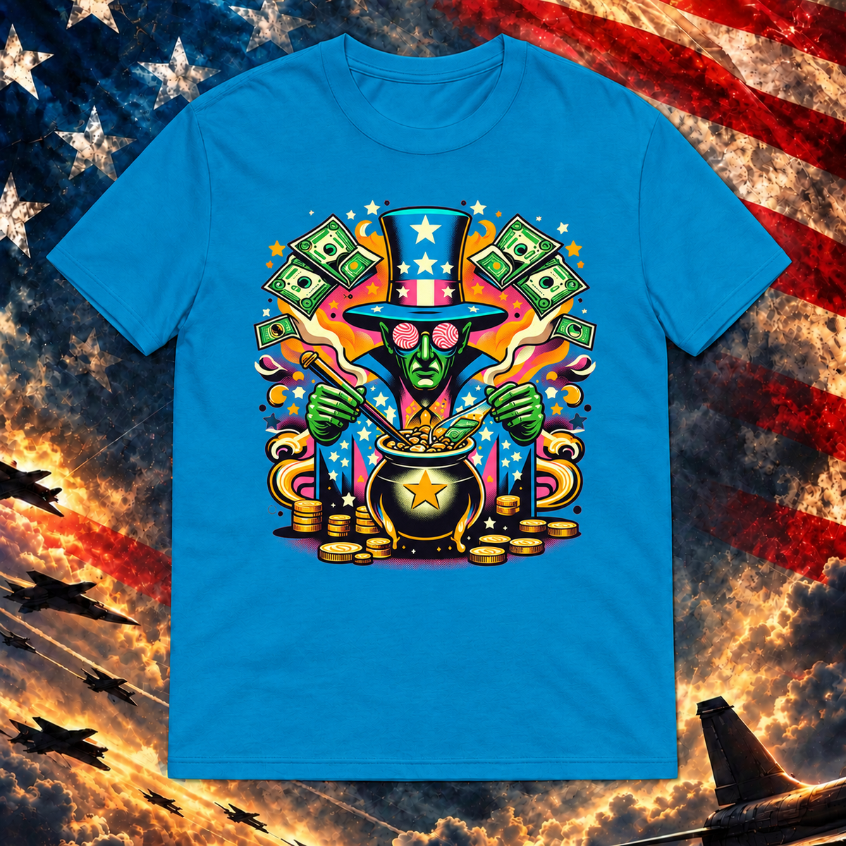 The Alchemist of Liberty T-shirt, Sapphire — square image preview